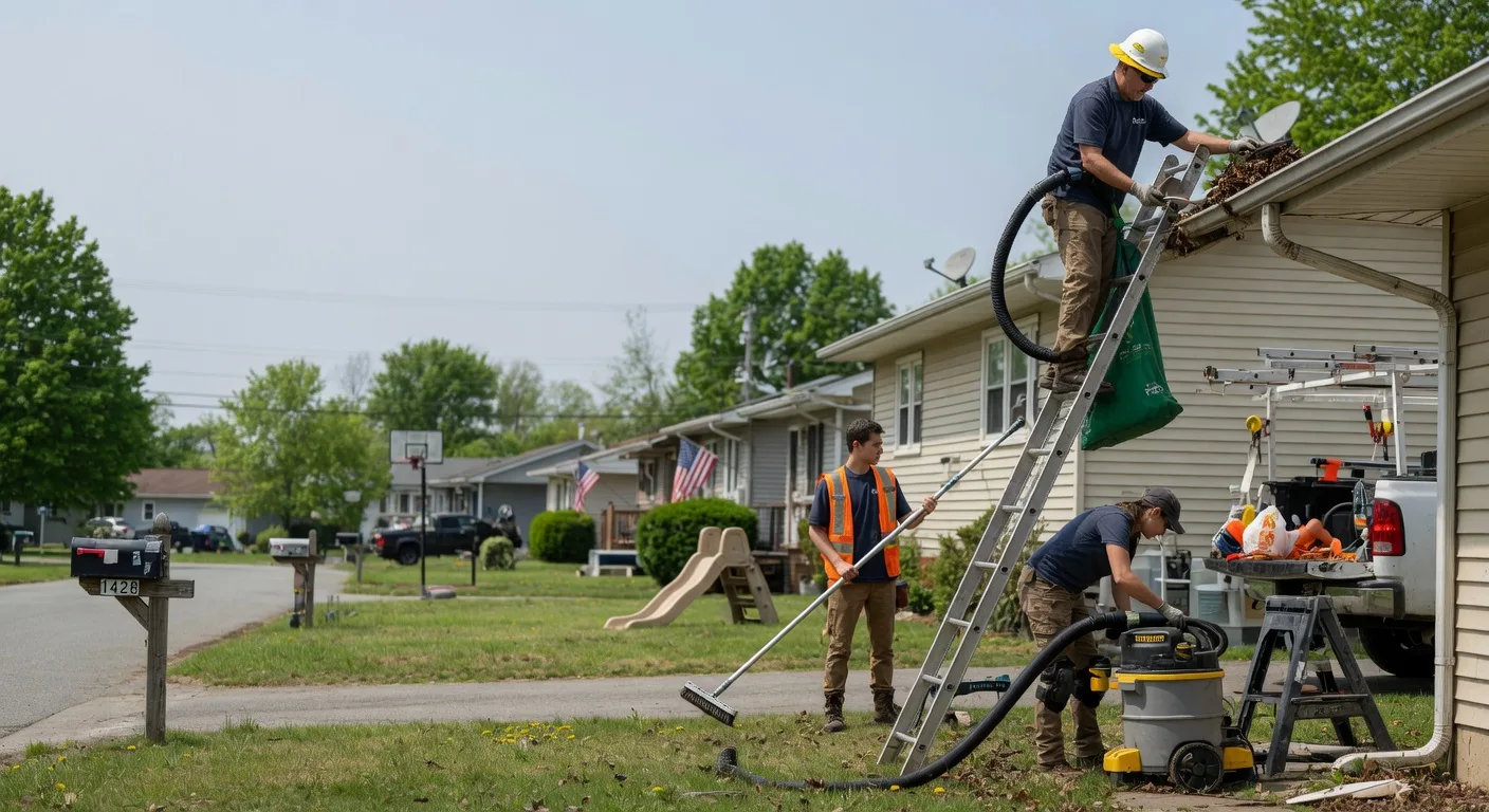 Gutter Installation in Clarksburg, PA near me